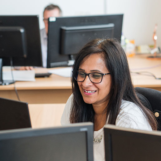 A member of the BWH Drinks office team at work