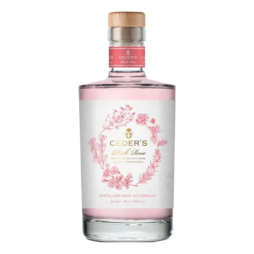 Ceder's Pink Rose Alc Free 50cl