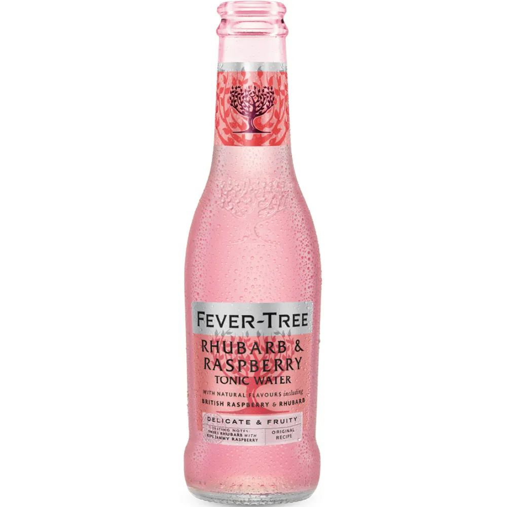 Fever-Tree Light Sweet Rhub/Rasp Tonic 24x