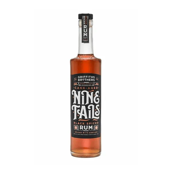 Grif Bros Nine Tails Black Spiced 70cl