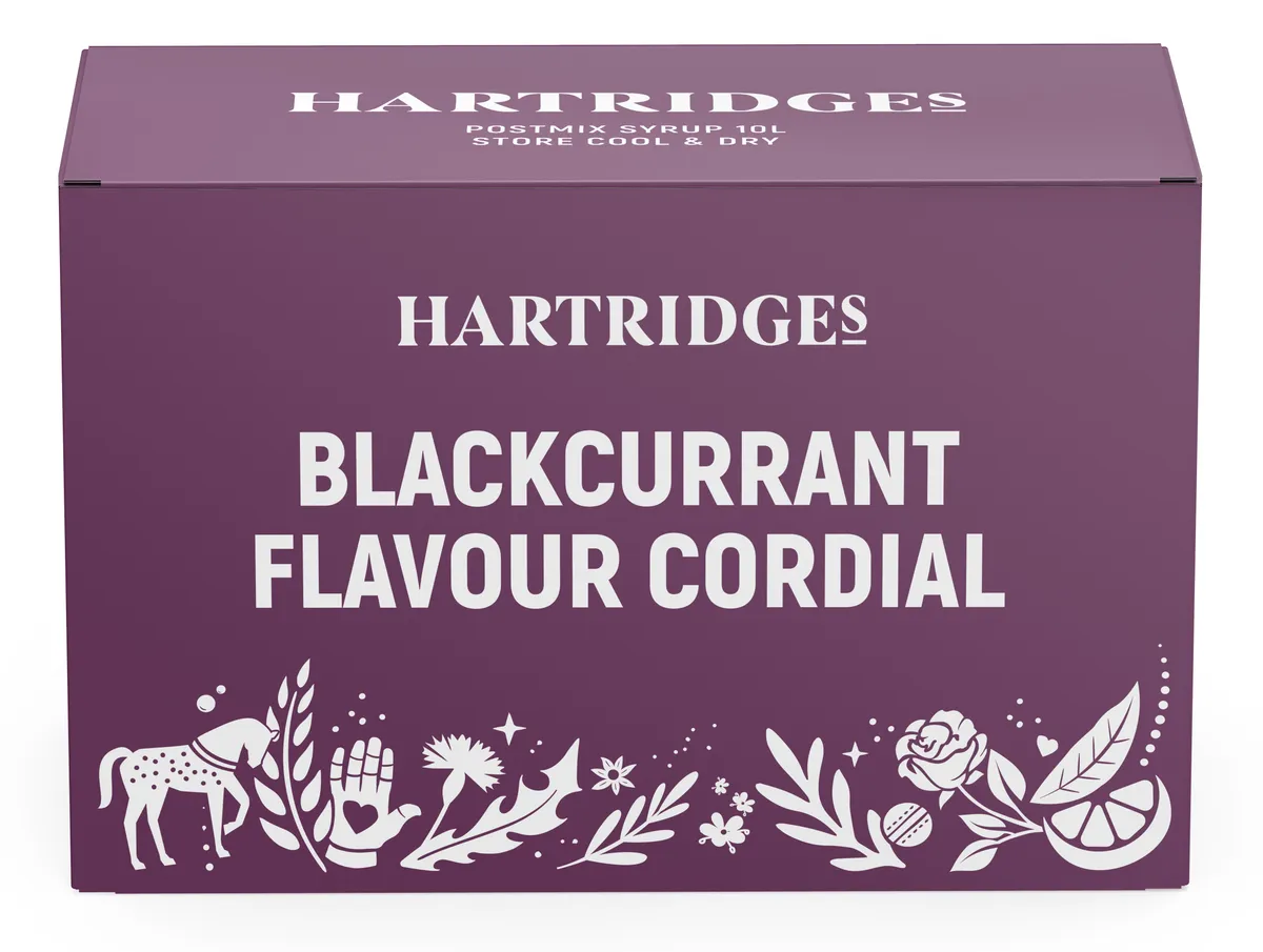 Hartridges 10ltr Blackcurrant Cordial BIB, another view