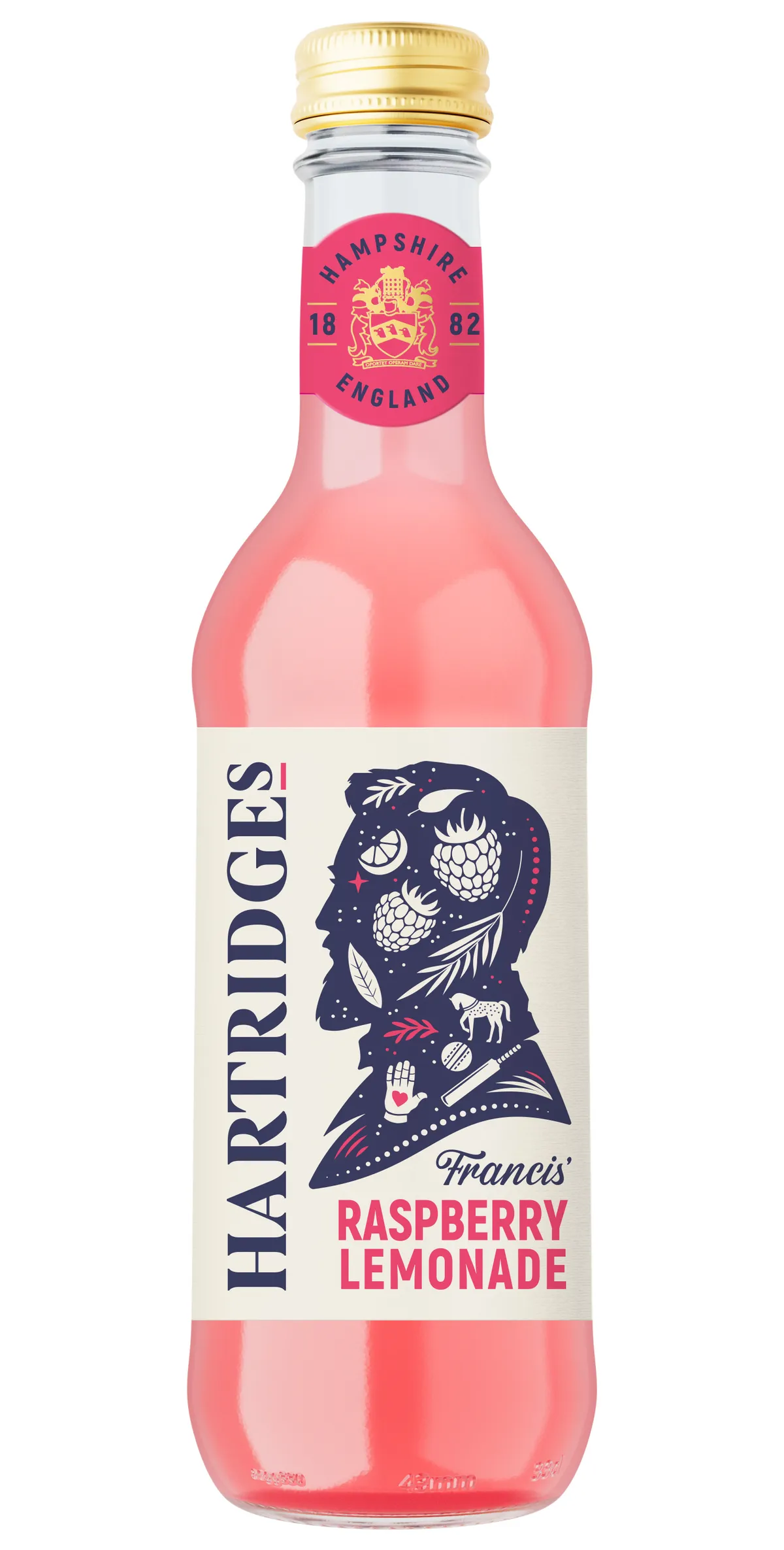 Hartridges Sparkling Rasp Lemonade 12x330m, another view