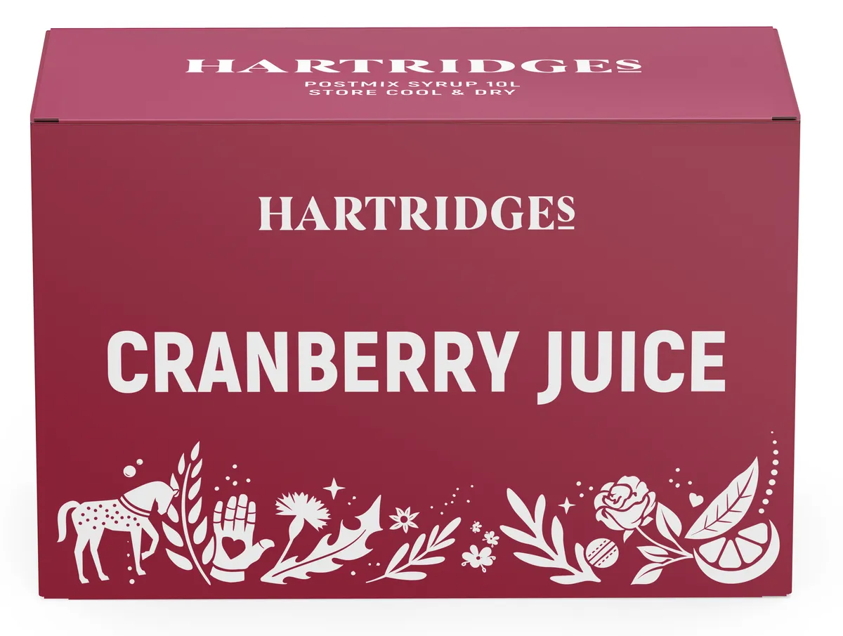 Hartridges 10ltr Cranberry BIB, another view