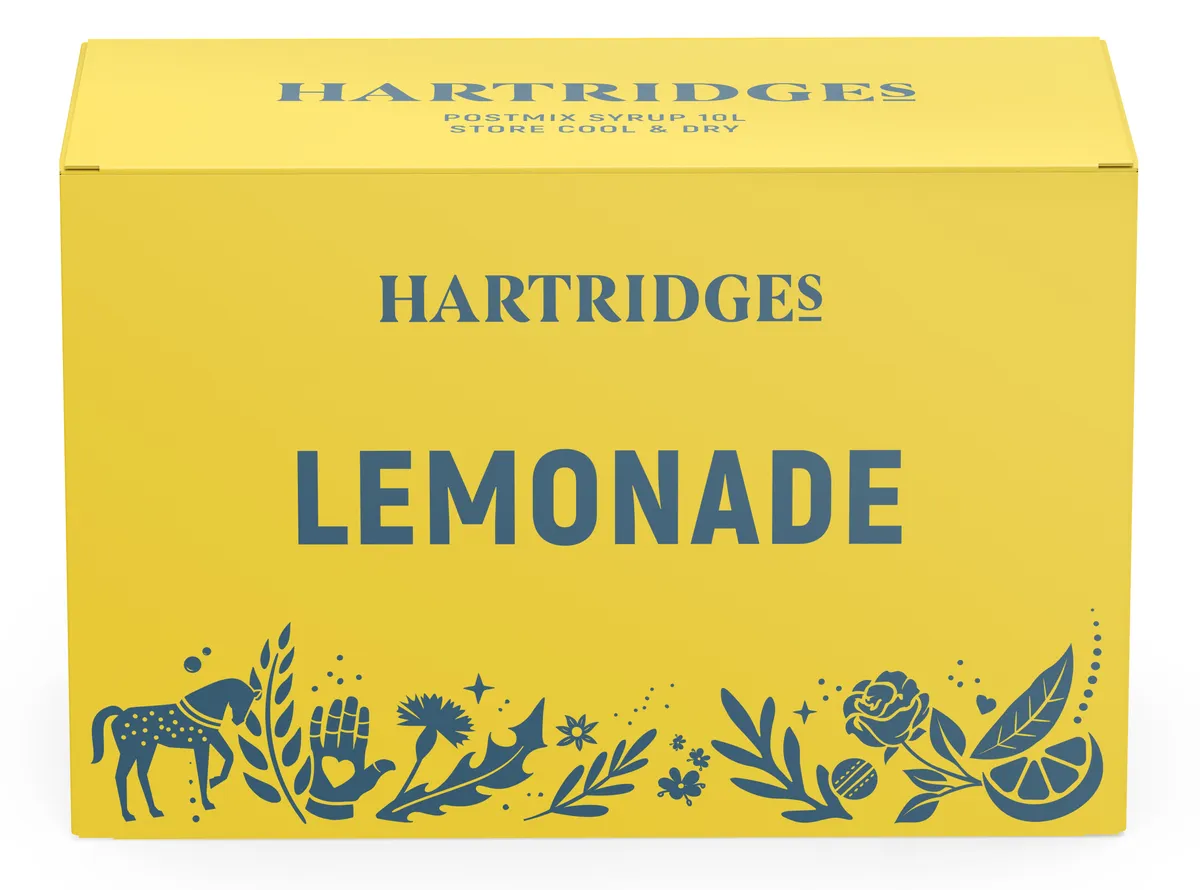 Hartridges 10ltr Lemonade BIB, another view