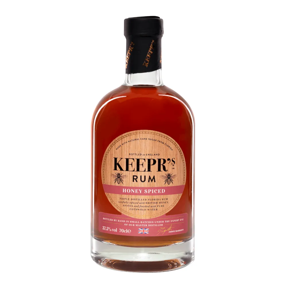 Keeprs Honey Spiced Rum 70cl