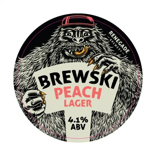 Renegade Brewski Peach Lager 30L