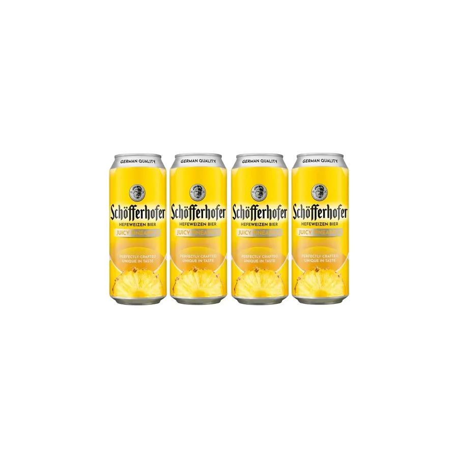 Schofferhofer Pineapple Cans 24x50cl