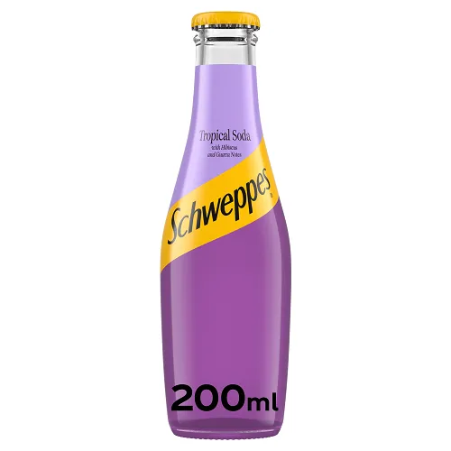 Schweppes Tropical Soda 24 x 200ml, another view