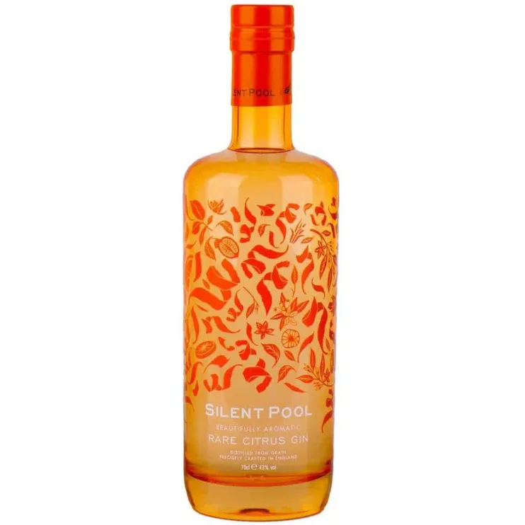 Silent Pool Rare Citrus Gin 70cl, another view