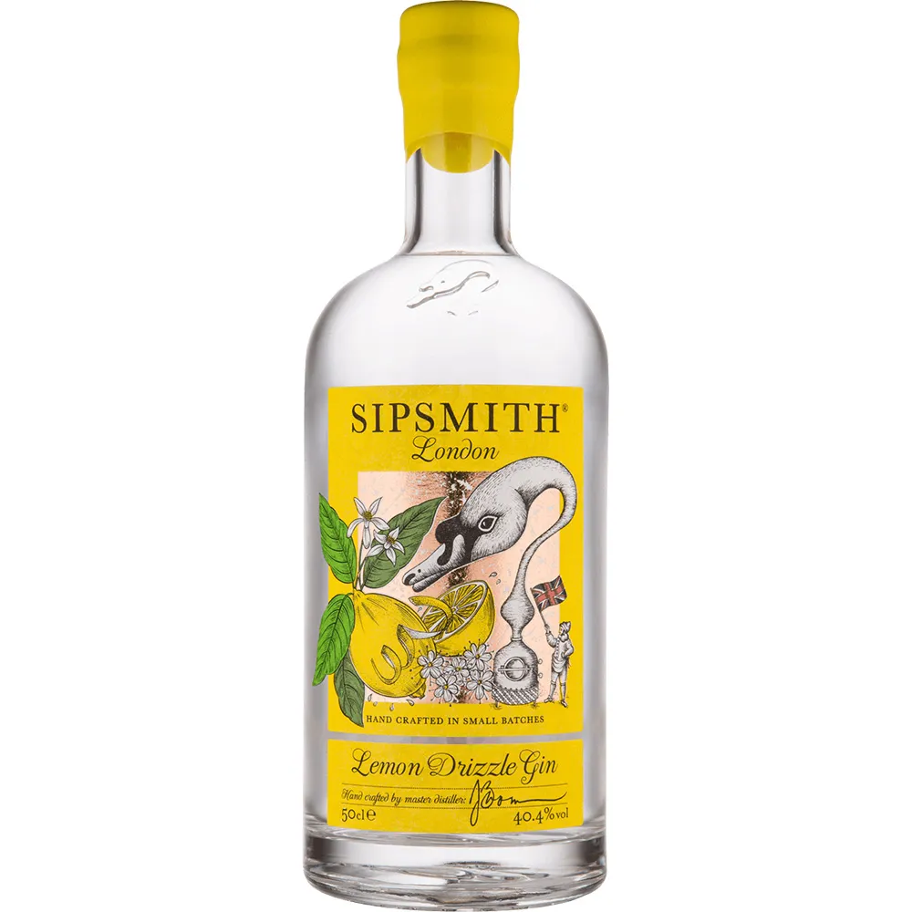 Sipsmith Lemon Drizzle Gin 50cl, another view