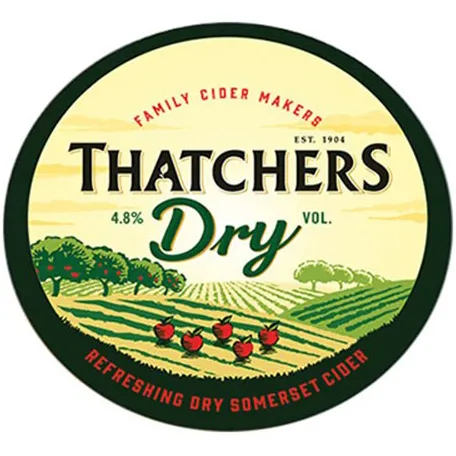 Thatchers Dry Cider 50L, another view