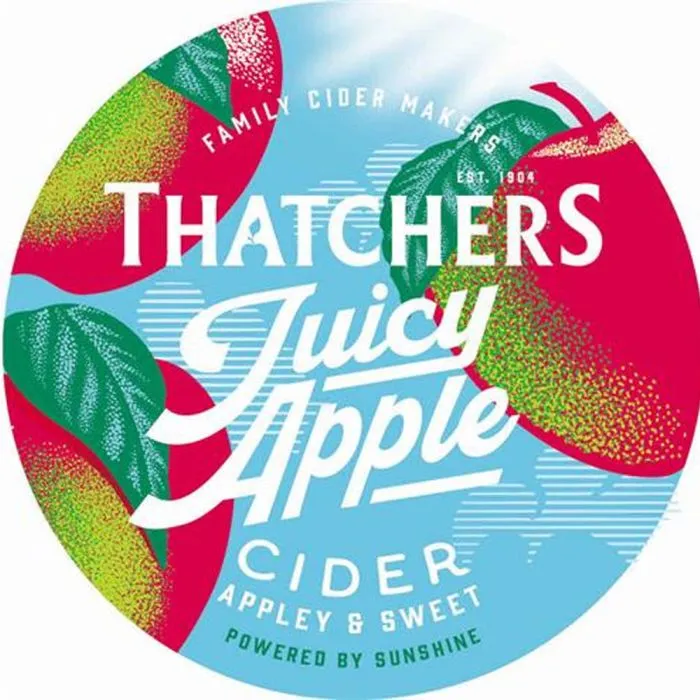 Thatchers Juicy Apple 50L, another view