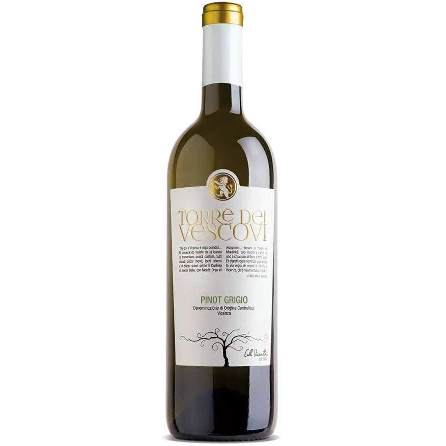Torre Dei Vescovi Pinot Grigio DOC Vicenza, another view