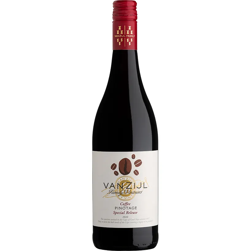 Van Zijl Coffee Pinotage, another view