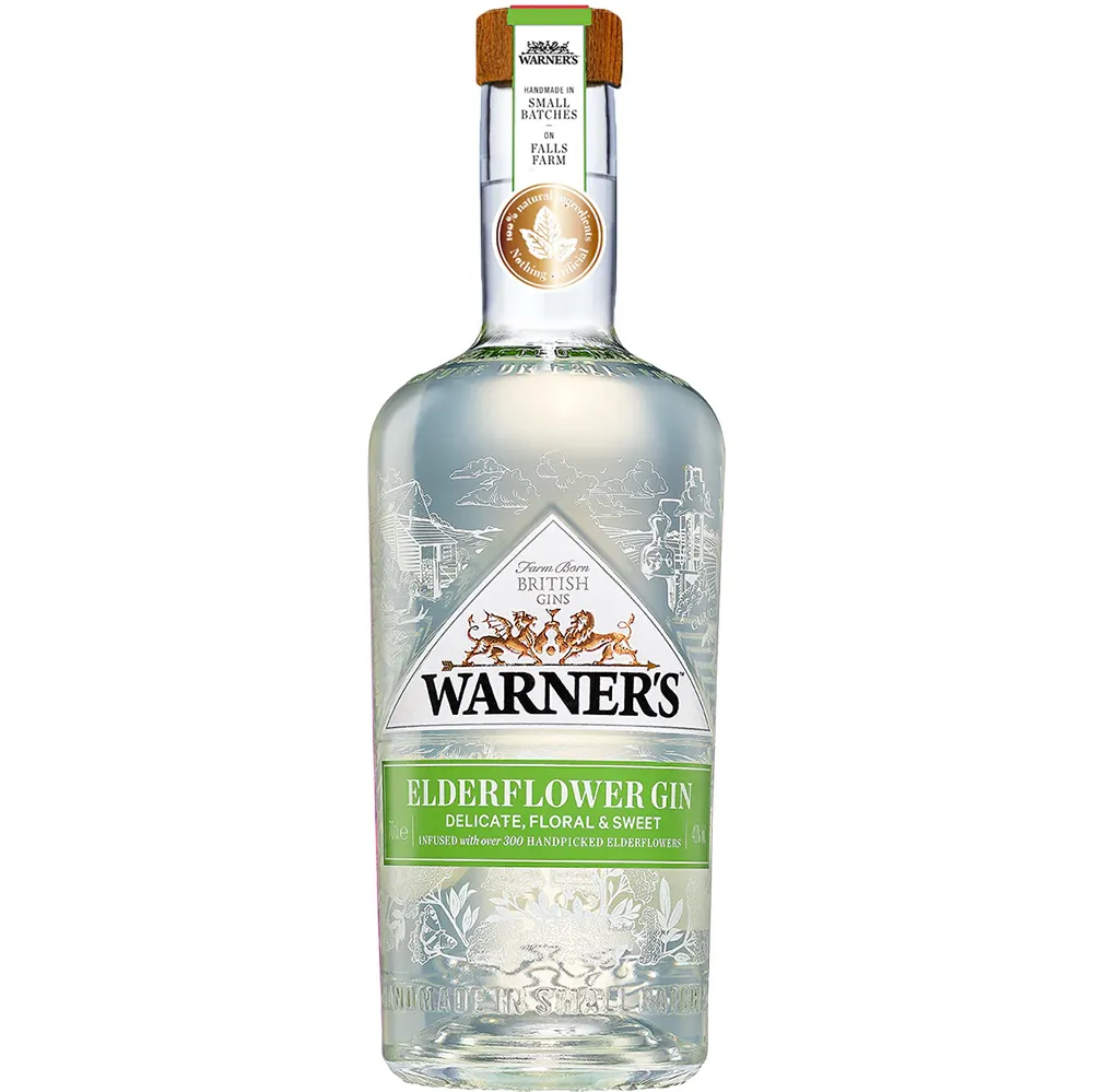 Warner's Elderflower 70cl, another view