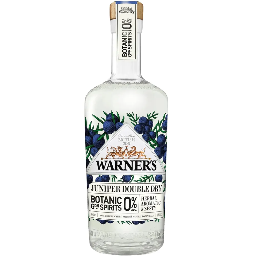 Warner's Alcohol Free Juniper D/ Dry 50cl, another view