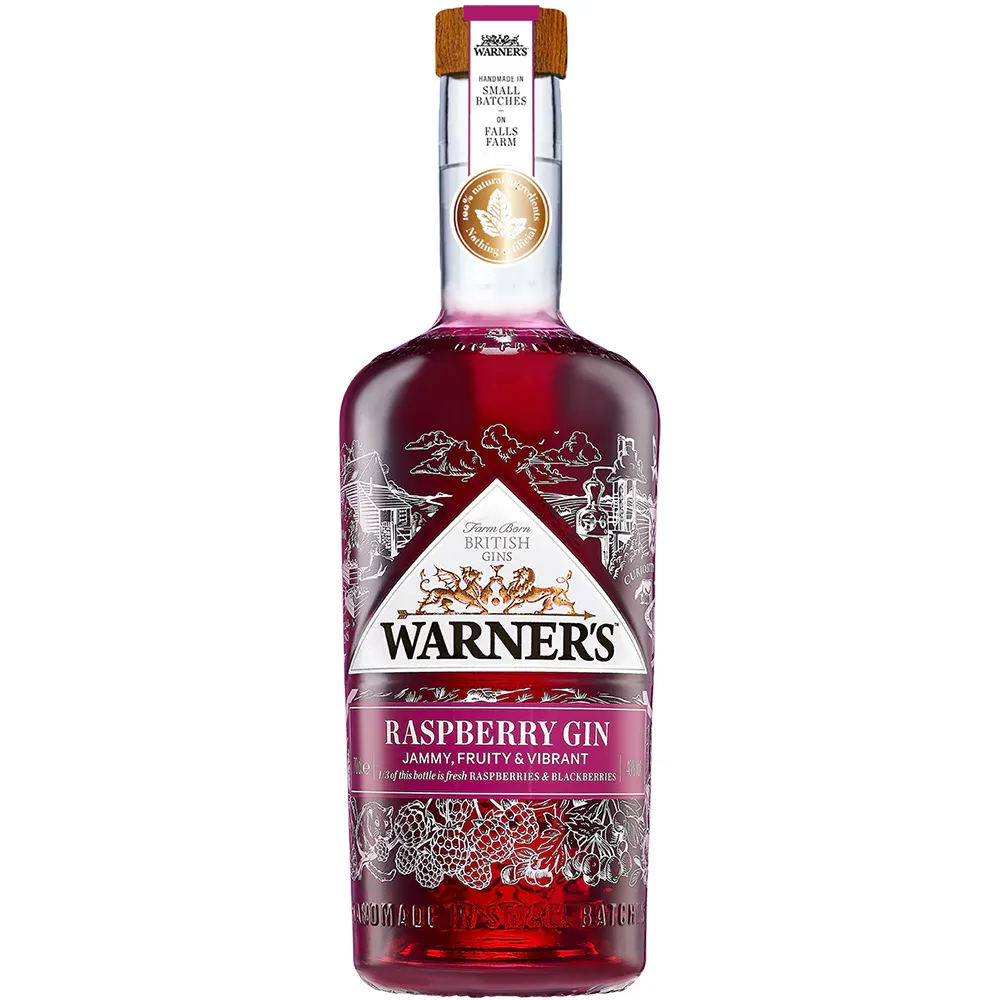 Warner's Raspberry 70cl, another view