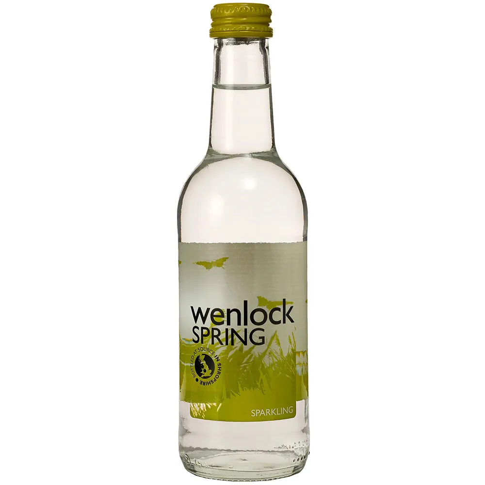 Wenlock Spring Sparkling Water 24 x 330ml, another view