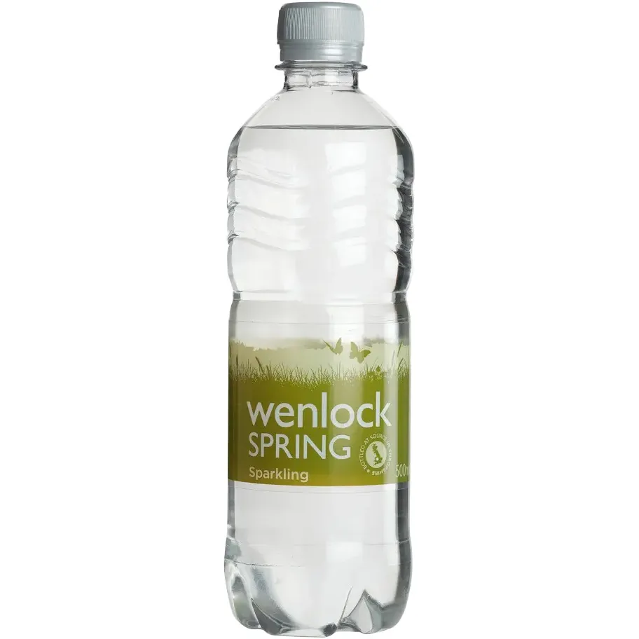 Wenlock Spring Sparkling Water PET 24 x 50, another view