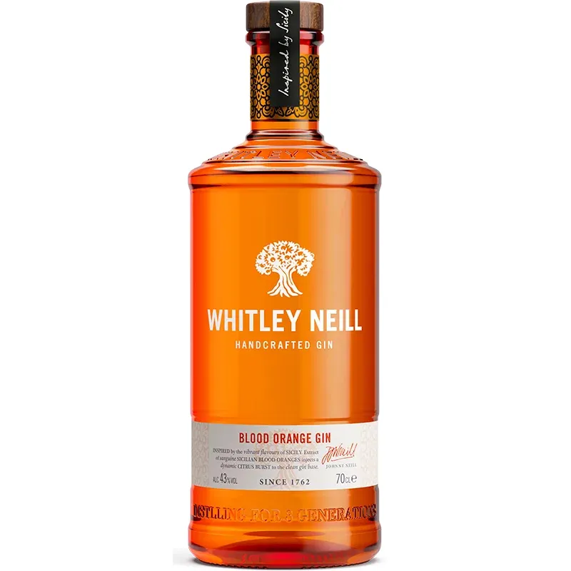 JJ Whitley Blood Orange Vodka 70cl, another view