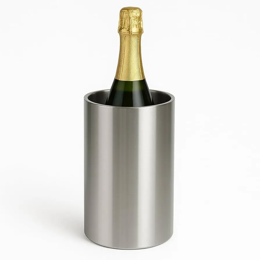 Stainless Steel Wine Ice Bucket, another view