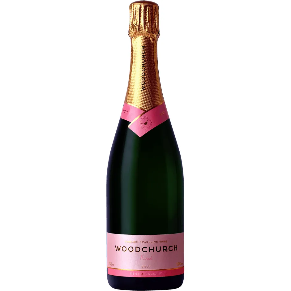 Woodchurch Sparkling Rose Brut, another view