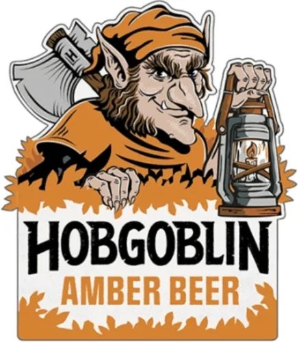 Hobgoblin Amber Beer 9gal, another view
