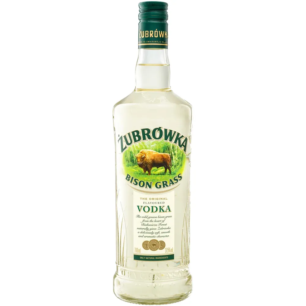 Zubrowka Bison Grass Vodka  70cl, another view